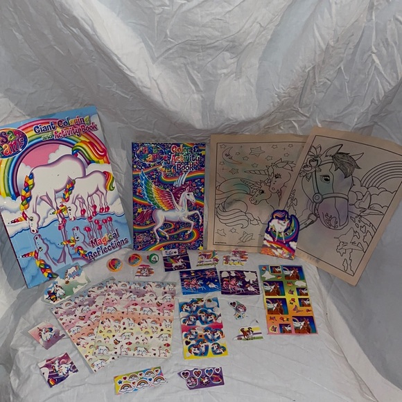 Lisa Frank Other - 90’s Lisa Frank Unicorns & pony theme!! 🦄🐴🌈
